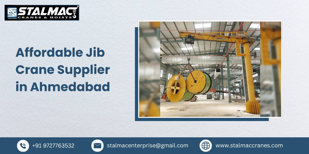 Affordable Jib Crane Supplier in Ahmedabad – Stalmac Enterprise