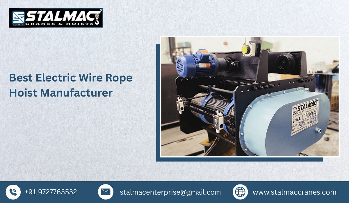 Best Electric Wire Rope Hoist Manufacturer