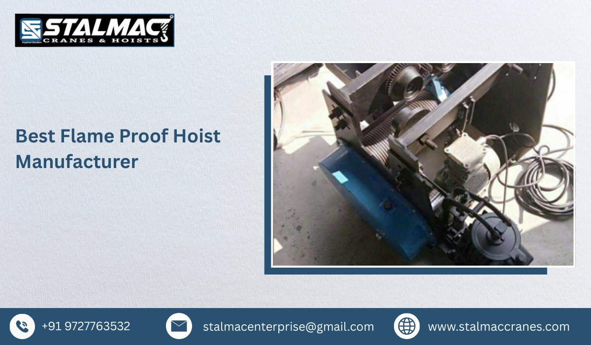 Best Flame Proof Hoist Manufacturer