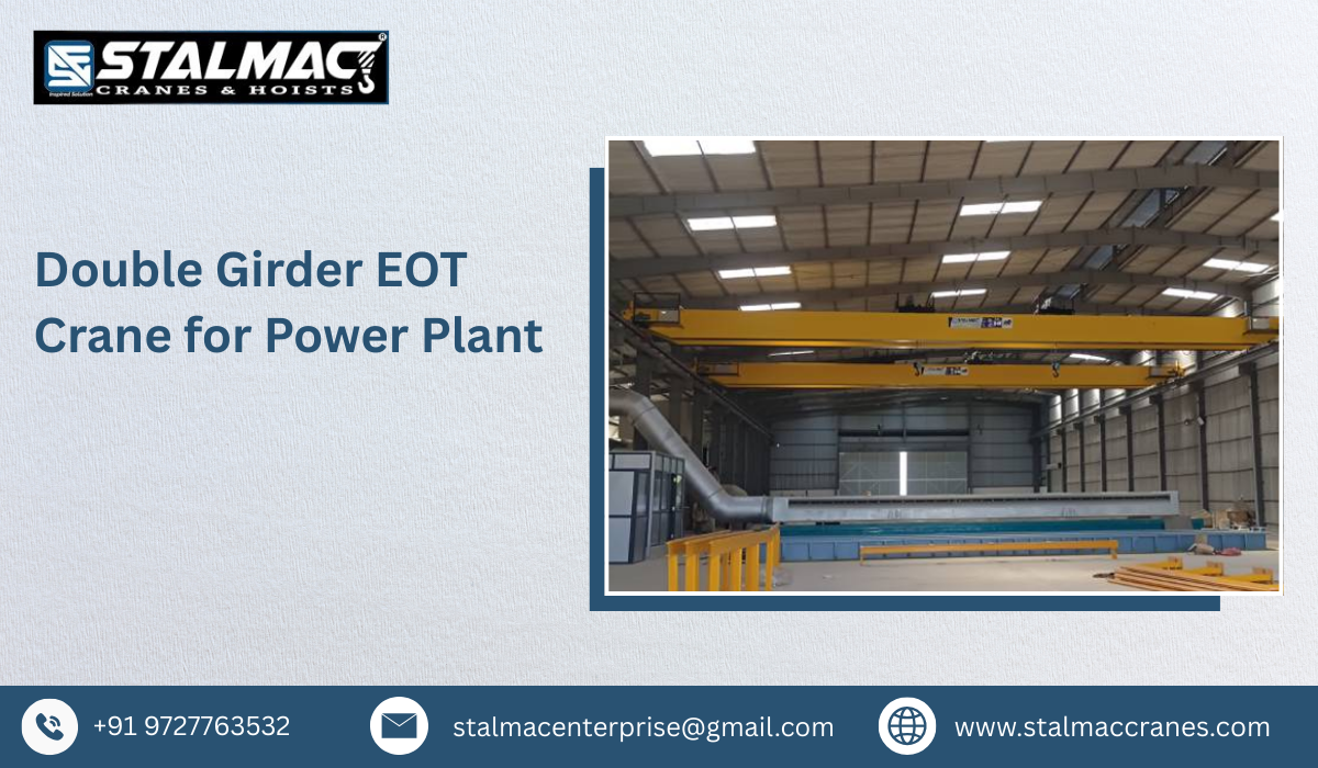 Double Girder EOT Crane for Power Plant