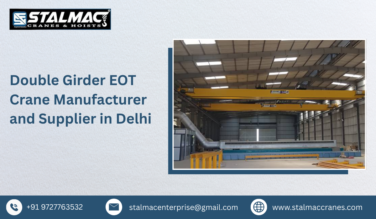 Double Girder EOT Crane Manufacturer and Supplier in Delhi
