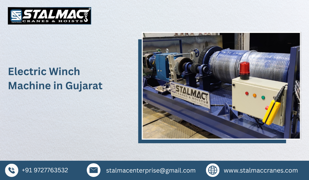 Electric Winch Machine In Gujarat