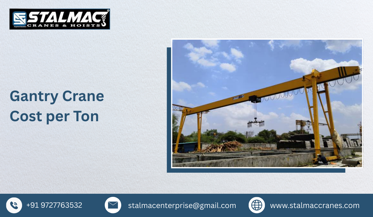 Gantry Crane Cost per Ton