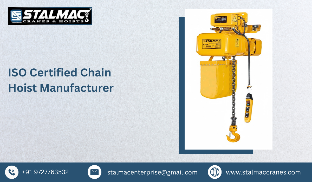 ISO Certified Chain Hoist Manufacturer