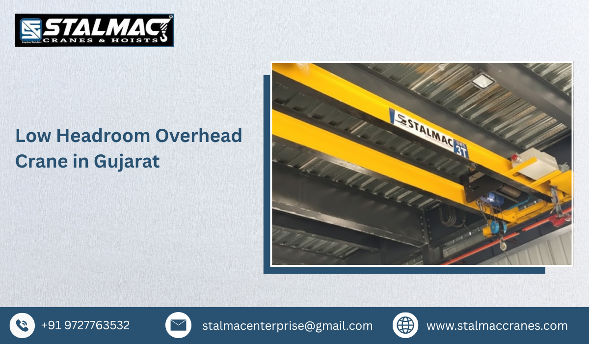 Low Headroom Overhead Crane In Gujarat