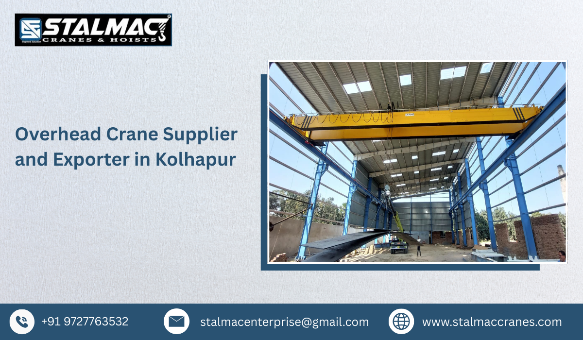 Overhead Crane Supplier and Exporter in Kolhapur